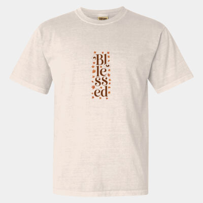 Blessed (Leaves)  - Garment-Dyed Heavyweight T-Shirt Thumbnail